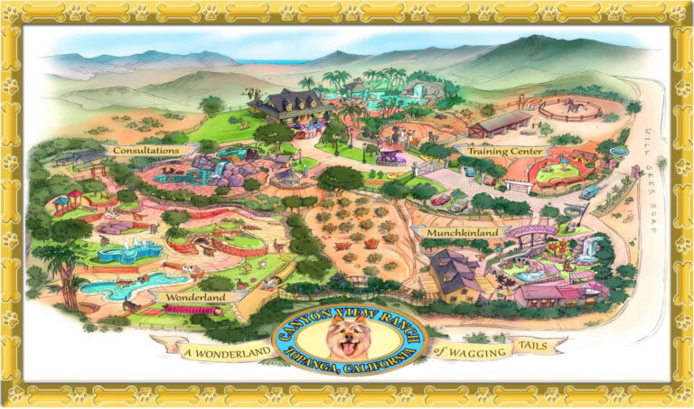 Visintainer Ranch Map Topanga Canyon’s Premier Dog Retreat | Canyon View Ranch for Dogs